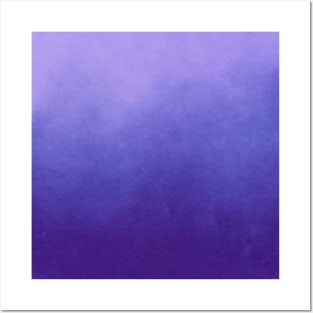 Purple Abstract Ombre Texture Classy Minimalist Posters and Art